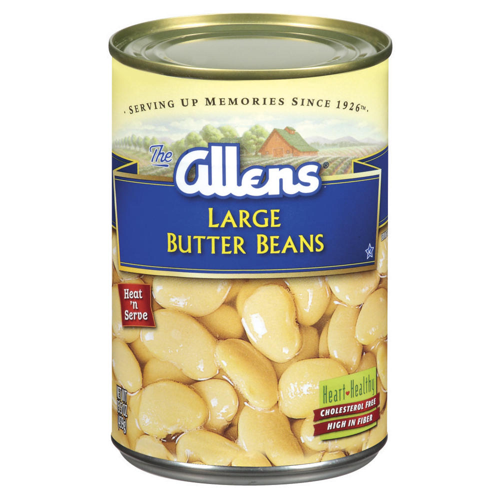 Allens Large Butter Beans, 15.5 oz