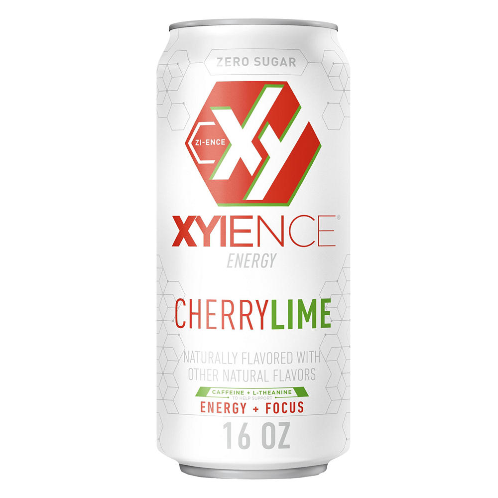 XYIENCE Zero Sugar Energy Drink - Cherry Lime, 16 oz