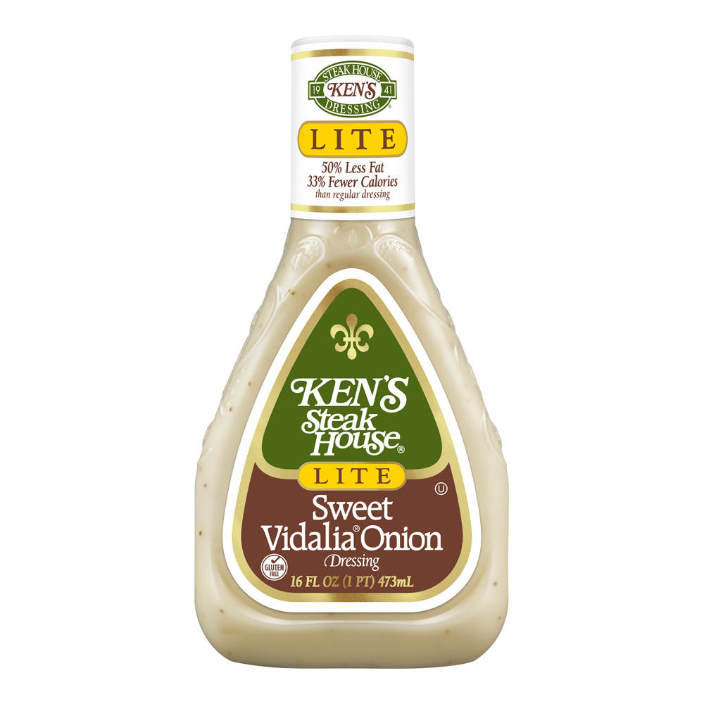 Ken's Steak House Lite Sweet Vidalia® Onion Dressing, 16 oz
