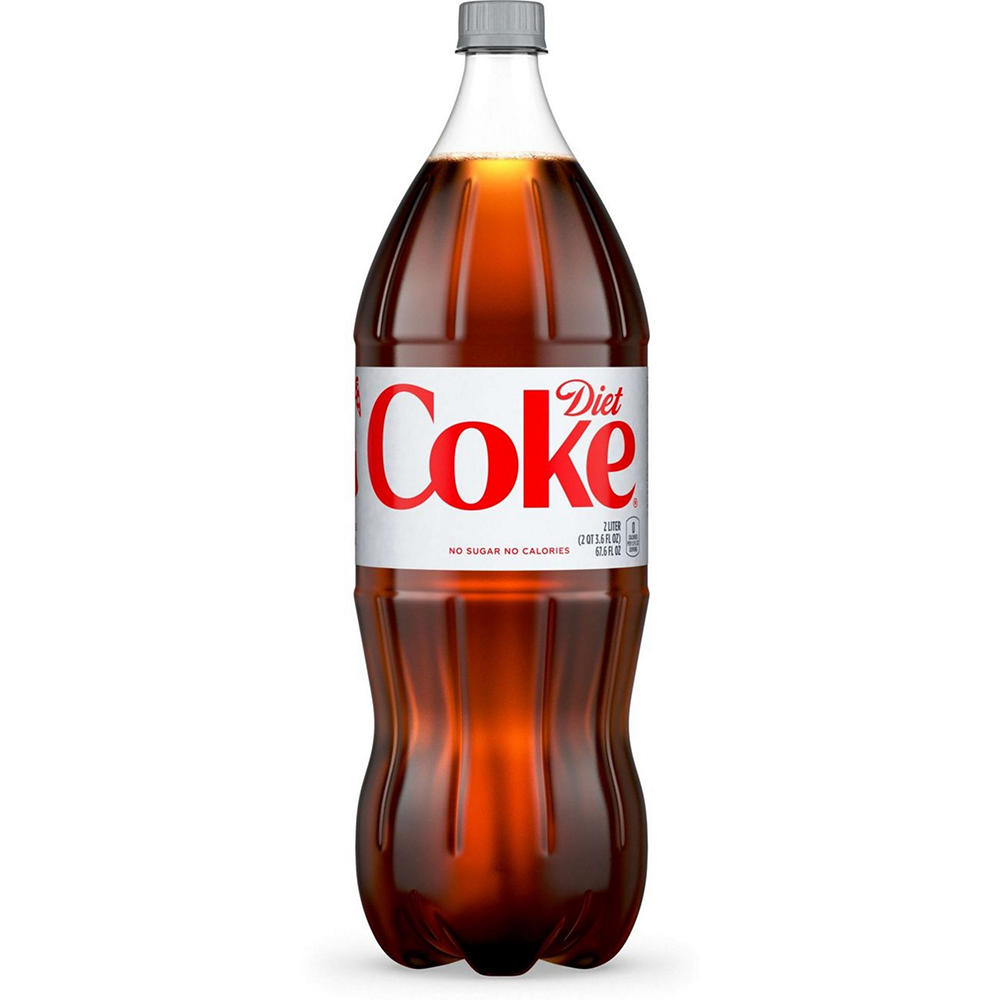 Diet Coke Soda Soft Drink, 2 L
