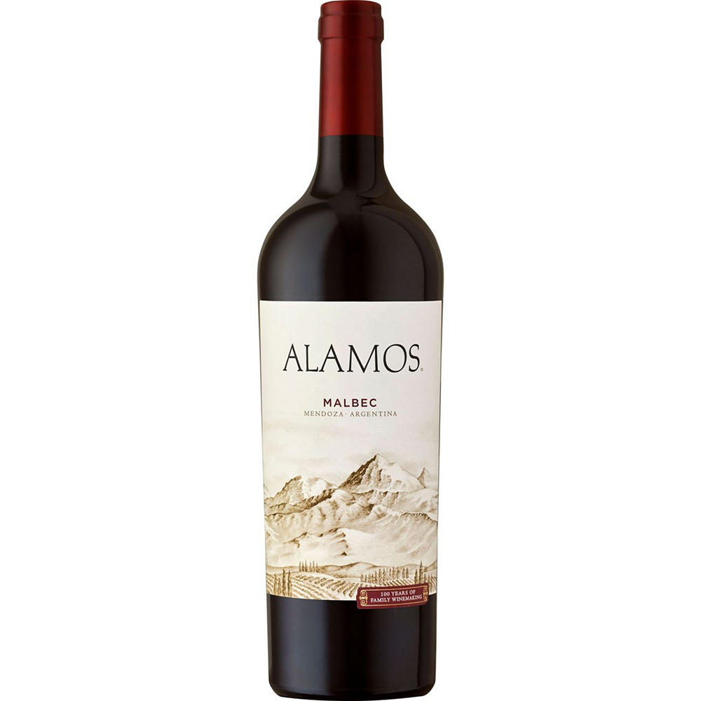 Alamos Malbec Argentina Red Wine, 750 mL