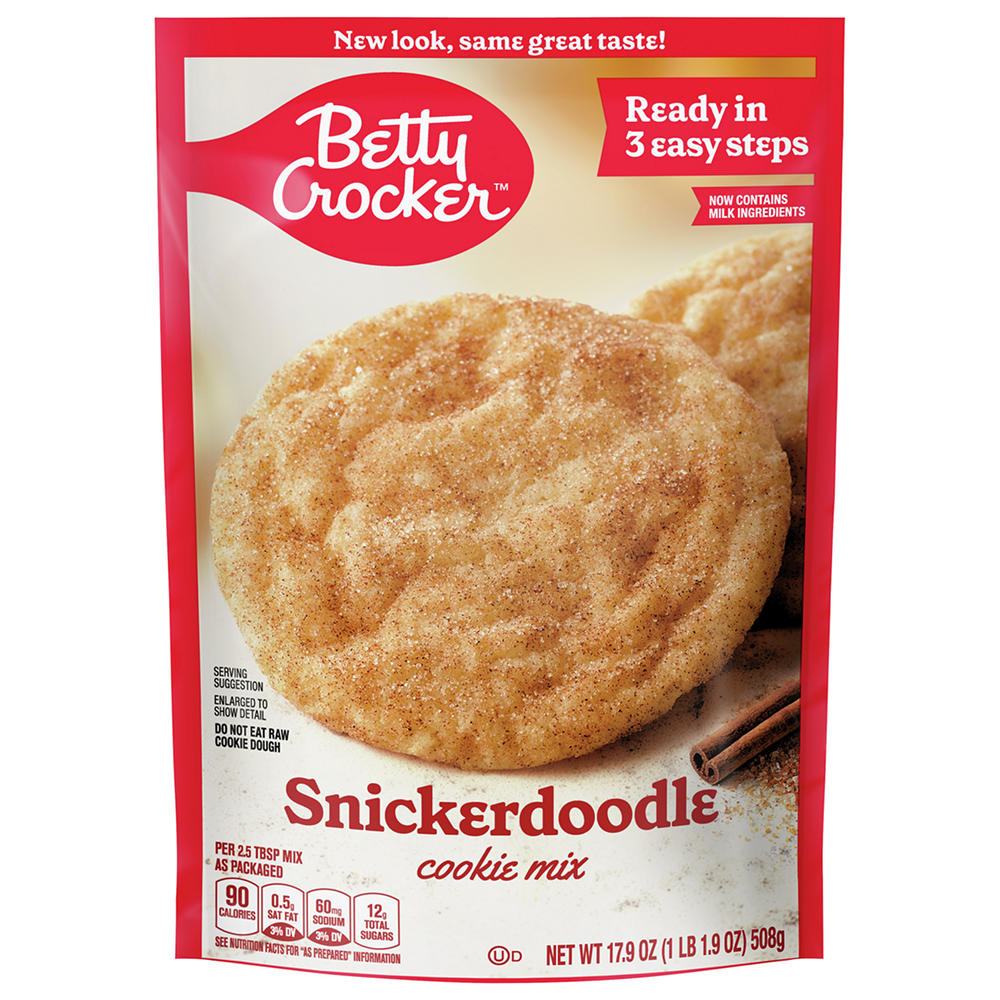 Betty Crocker Snickerdoodle Cookie Mix, 17.9 oz