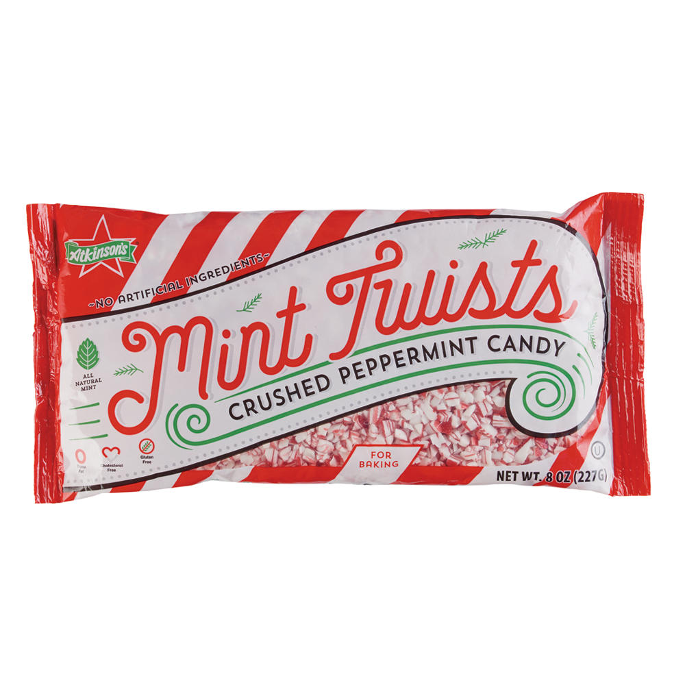 Atkinson's Mint Twists Crushed Peppermint Candy, 10 oz