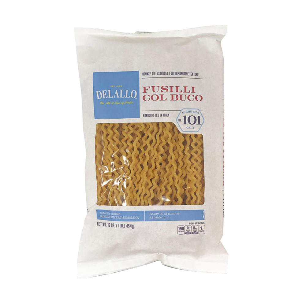 DeLallo No. 101 Fusilli col Buco, 16 oz