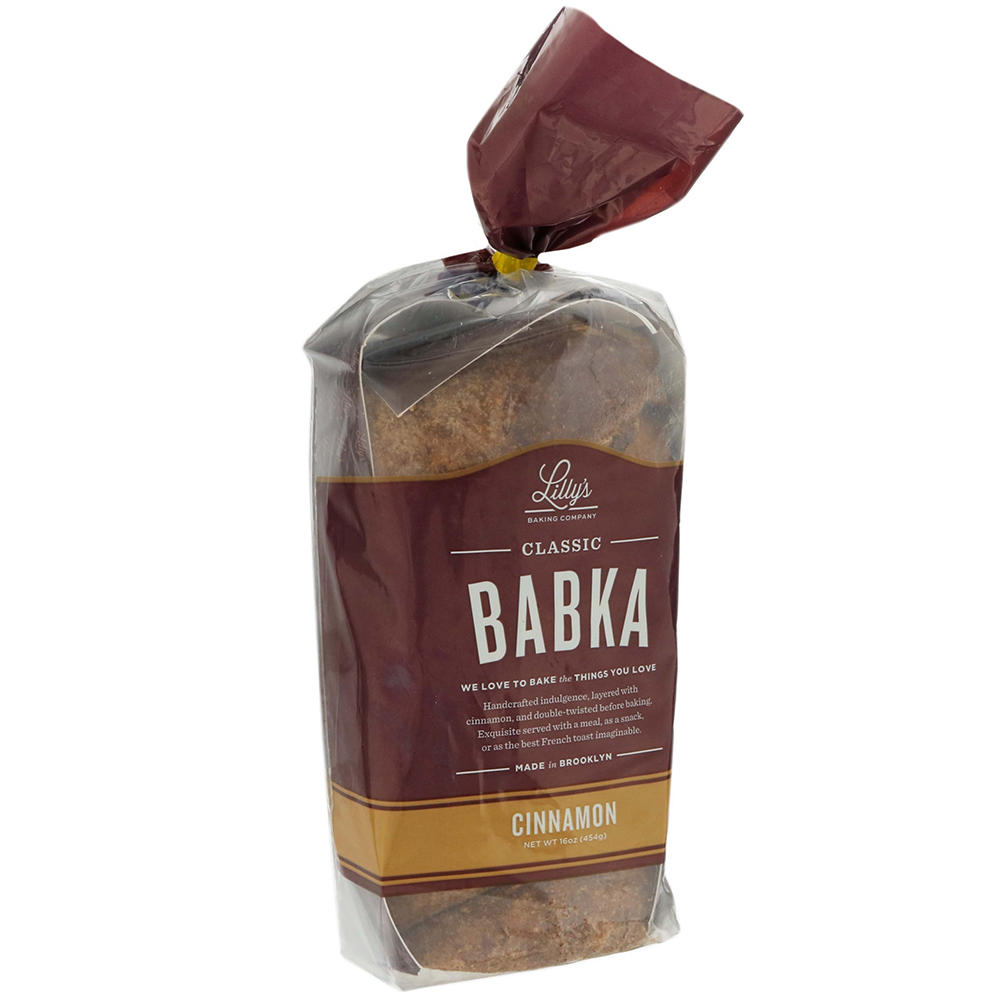 Lilly's Baking Company Classic Cinnamon Babka Bread, 16 oz