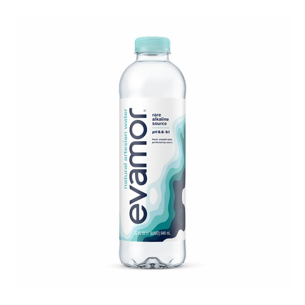 Evamor Natural Artesian Water, 32 oz