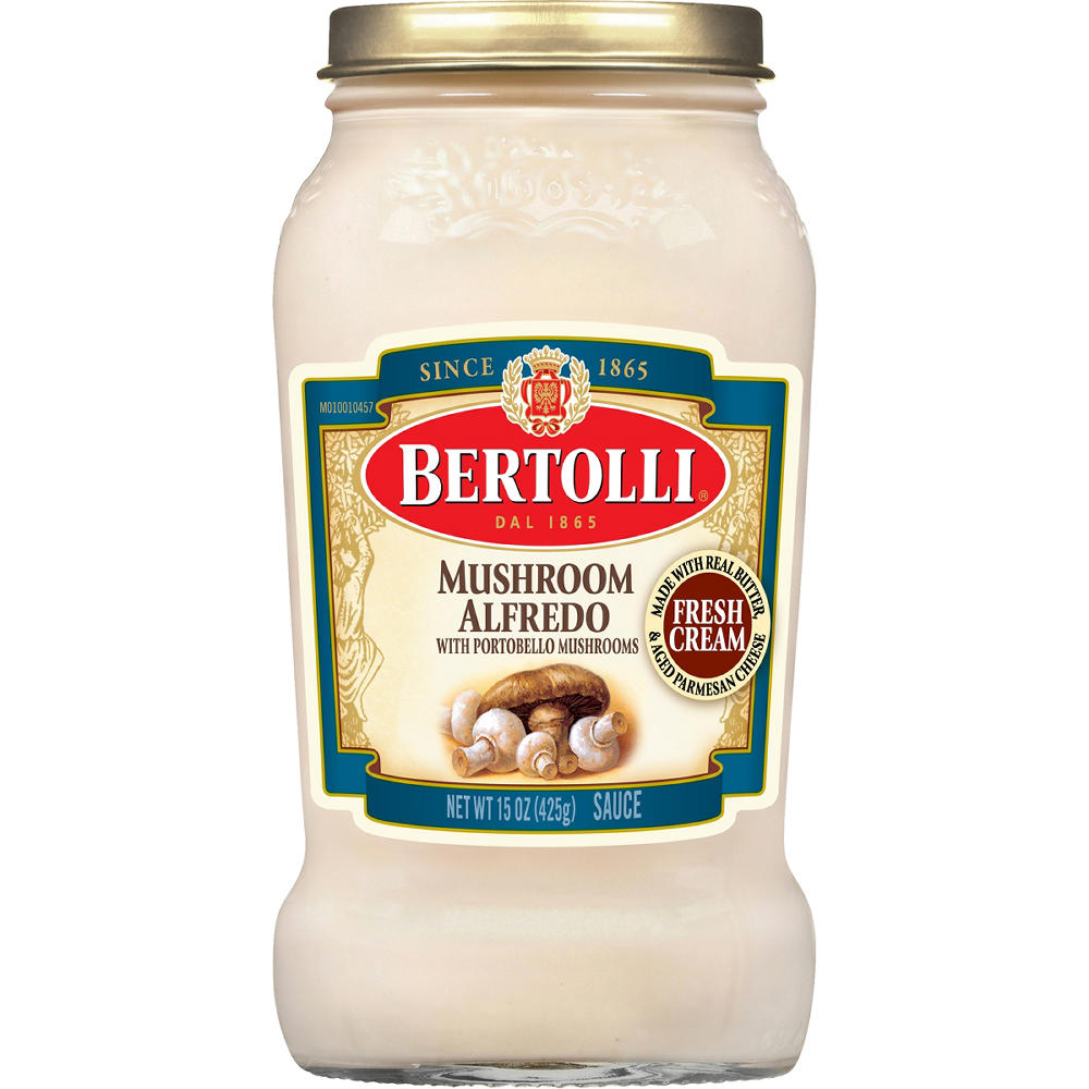 Bertolli Mushroom Alfredo Sauce, 15 oz