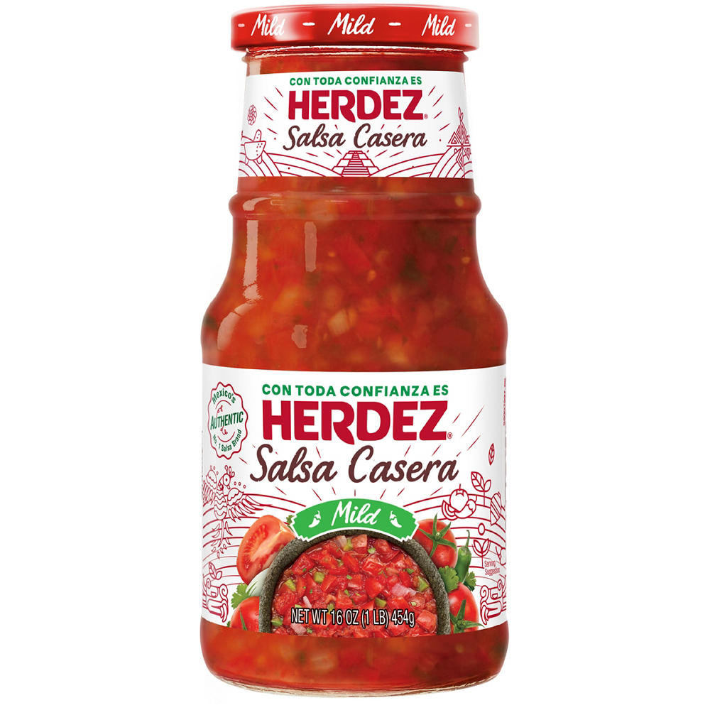 Herdez Casera Mild Salsa, 16 oz