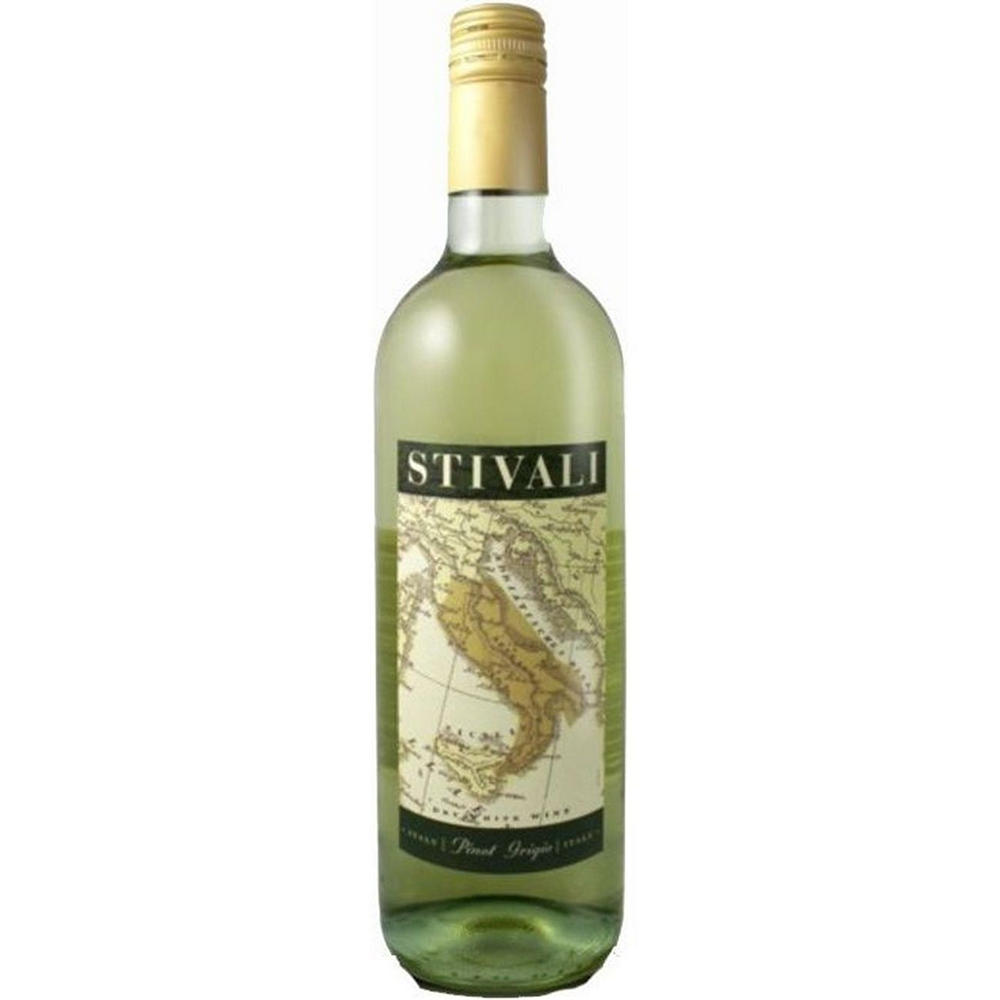 Stivali Pinot Grigio Italy White Wine, 750 mL
