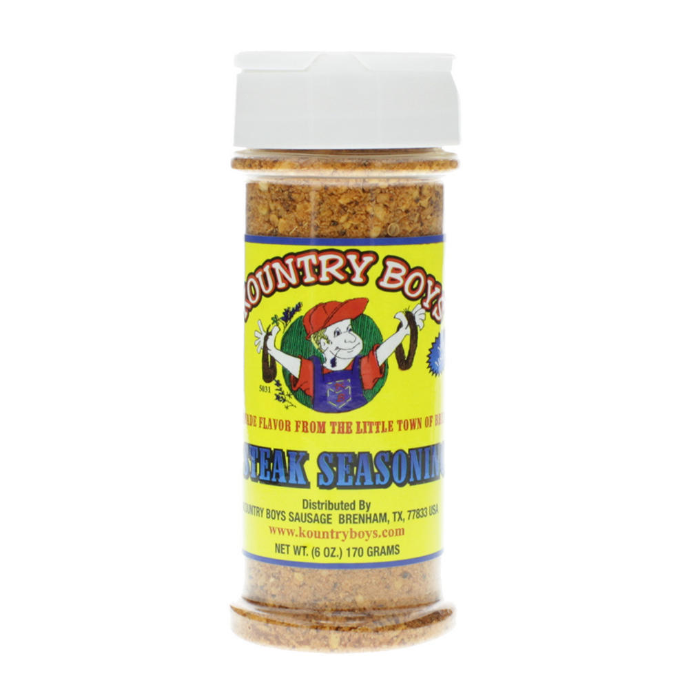 Kountry Boys Steak Seasoning, 6 oz
