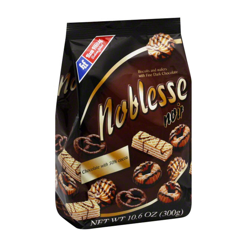 Noblesse Biscuits And Wafers With Fine Dark Chocolate, 10.6 oz