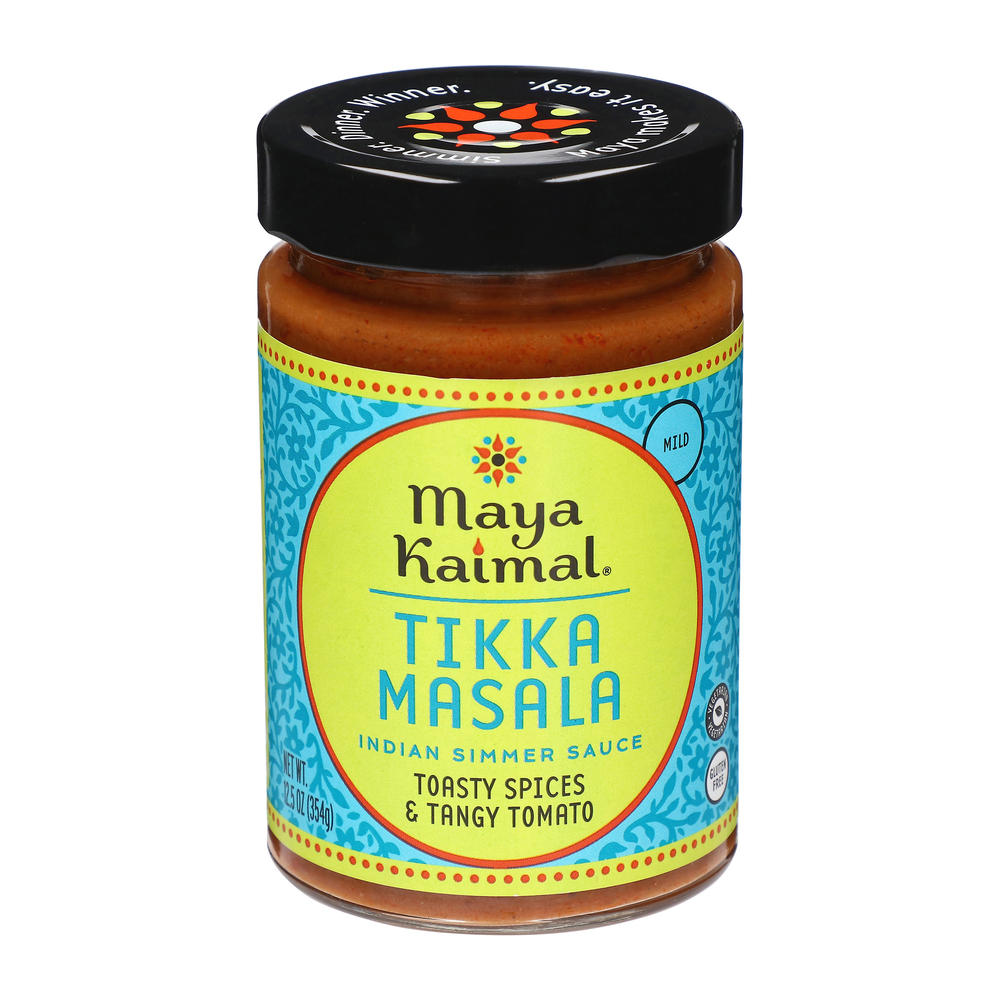 Maya Kaimal Mild Tikka Masala Indian Simmer Sauce, 12.5 oz