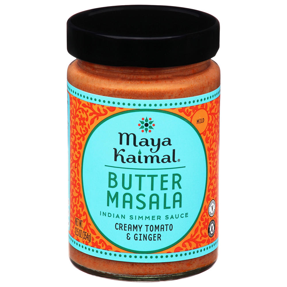 Maya Kaimal Mild Butter Masala Indian Simmer Sauce, 12.5 oz
