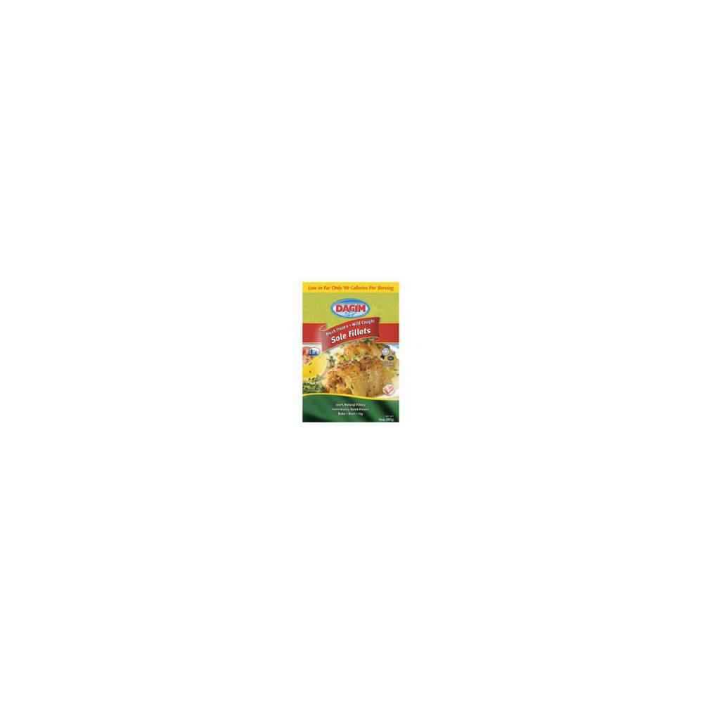 Dagim Kosher Premium Sole Fillet, 14 oz