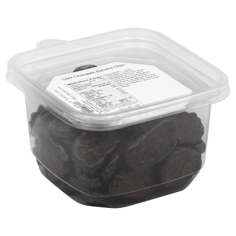 H-E-B Dark Chocolate-Covered Banana Chips, 7.1 oz