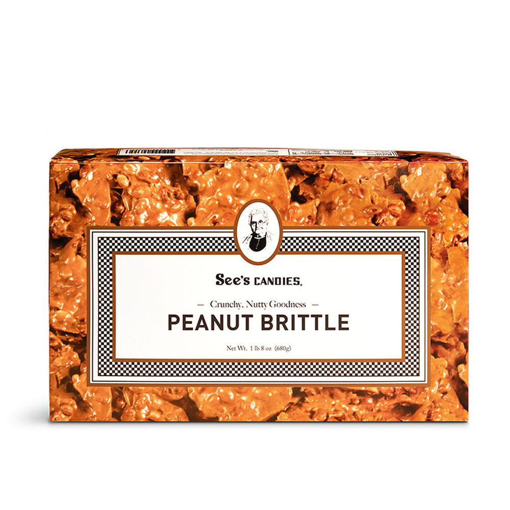 See's Candies Peanut Brittle, 10 oz