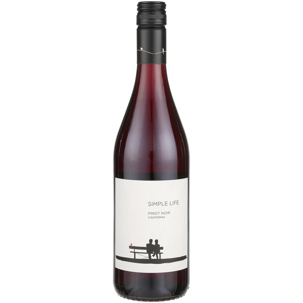 Simple Life Pinot Noir California Red Wine, 750 mL