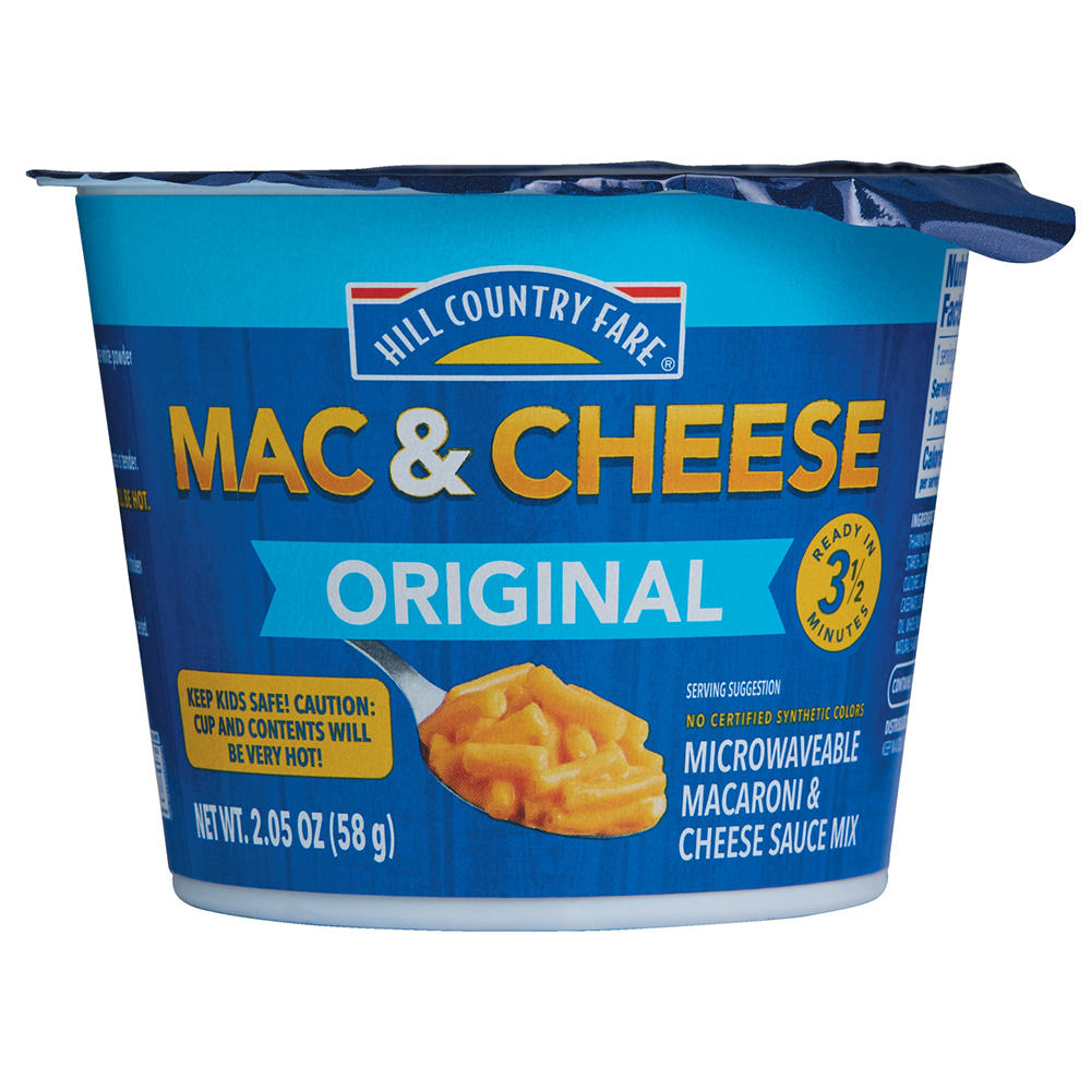 Hill Country Fare Original Mac'n Cheese Cup, 2.05 oz