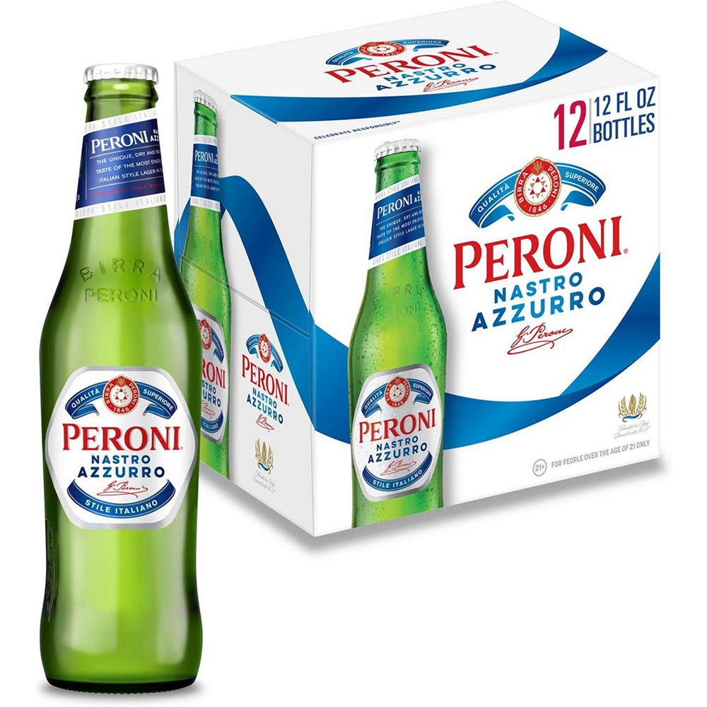 Peroni Italian Beer 12 pk Bottles, 12 oz