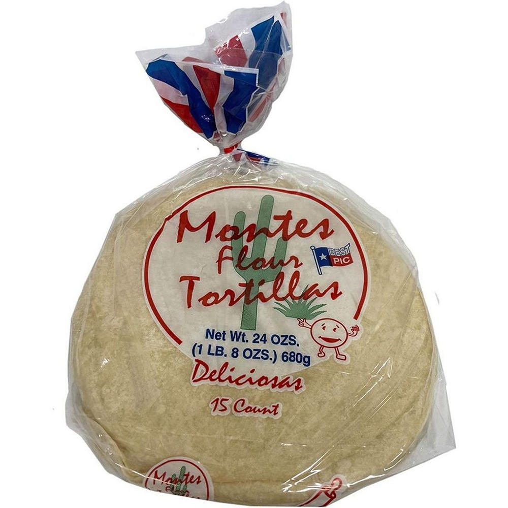 Montes Flour Tortillas, 15 ct
