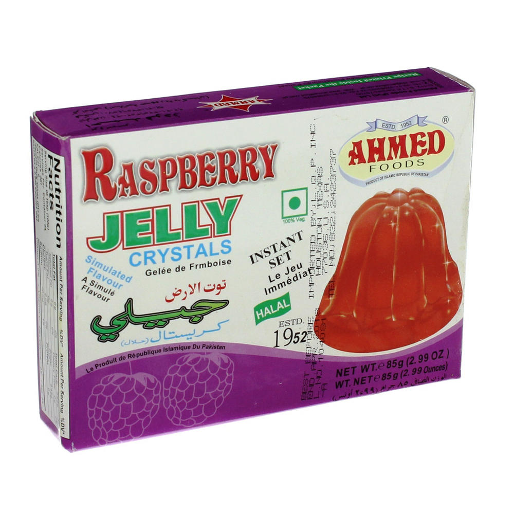 Ahmed Raspberry Jelly Crystals, 2.99 oz