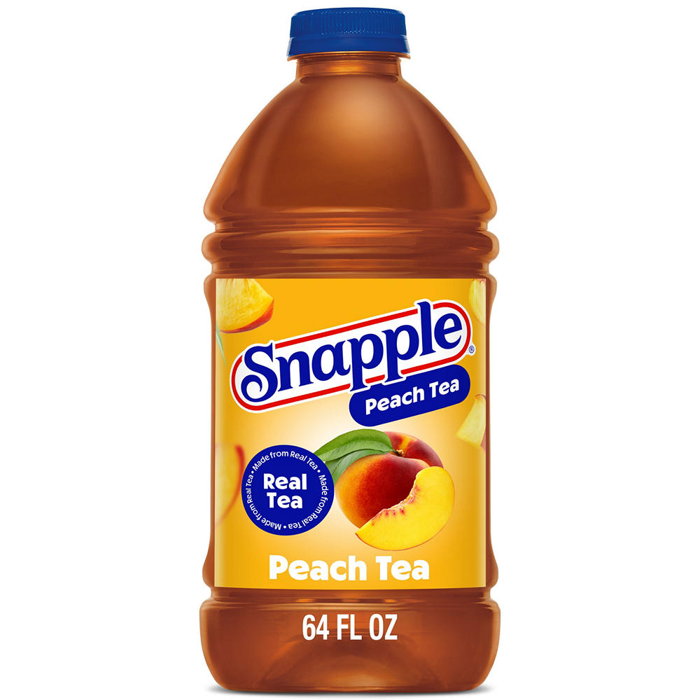 Snapple Peach Iced Tea, 64 oz