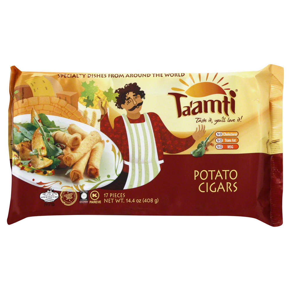 Ta'amti Kosher Potato Cigars, 17 ct