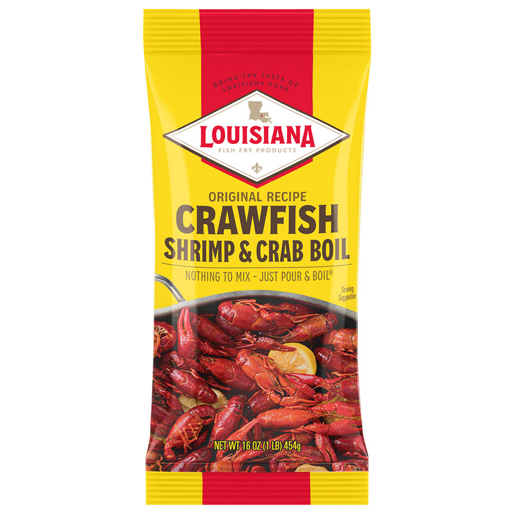 Louisiana Fish Fry Products Crawfish, Crab and Shrimp Boil, 16 oz