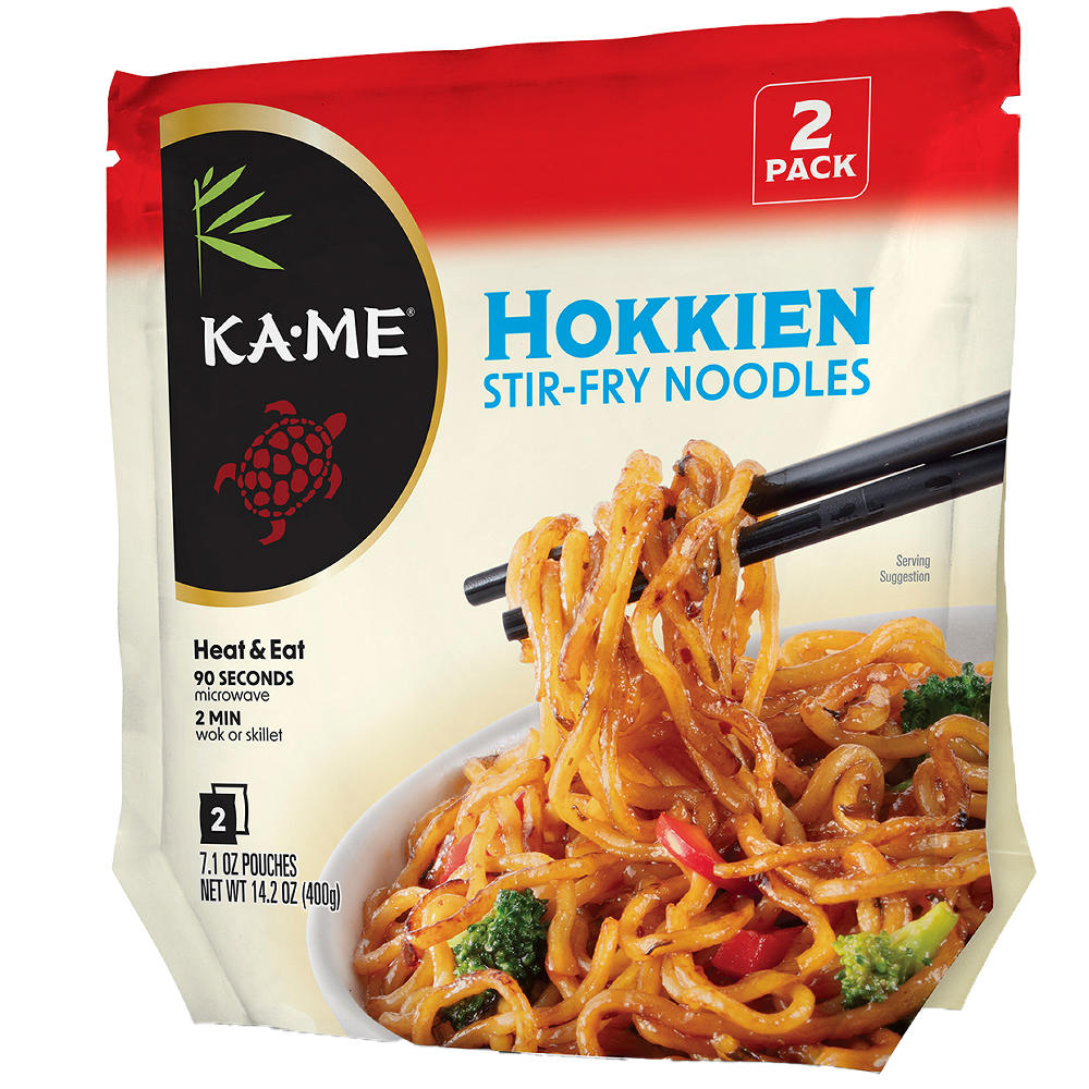 KA ME Hokkien Stir-Fry Noodles Packs, 2 ct
