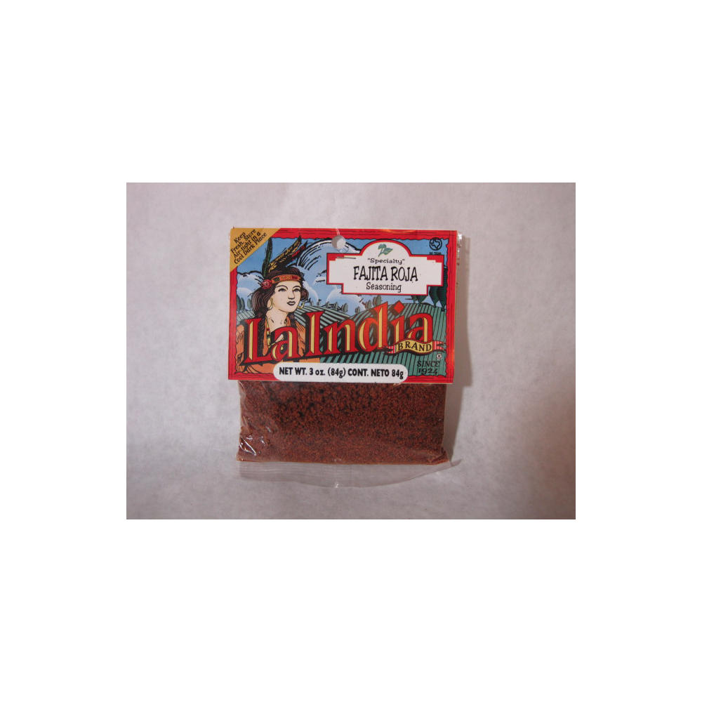 La India Red Fajita Seasoning, 3 oz