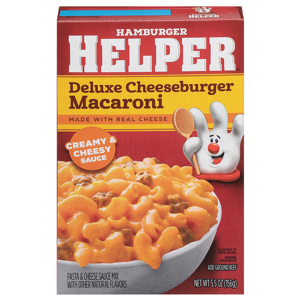 Hamburger Helper Deluxe Cheeseburger Macaroni, 5.5 oz