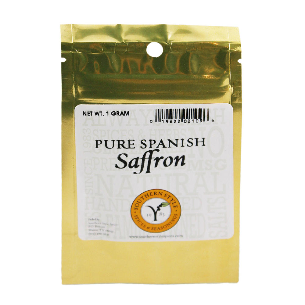 Southern Style Spices Pure Spanish Saffron, 1 gm