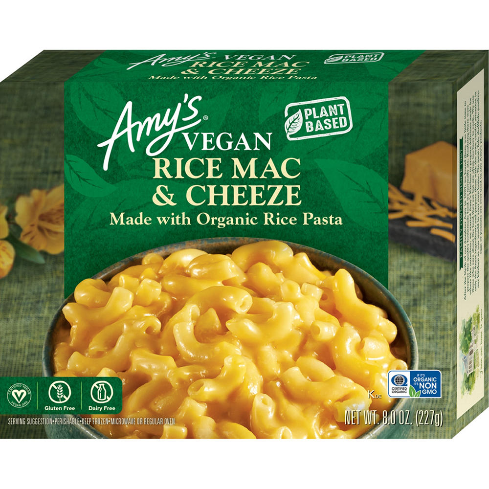 Amy's Vegan Plant Based Rice Mac & Cheeze, 8 oz
