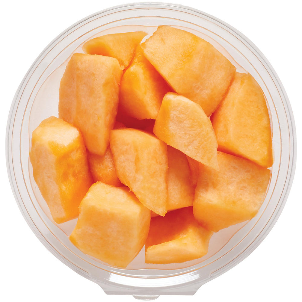 Fresh Cut Cantaloupe Chunks - Large, 20 oz