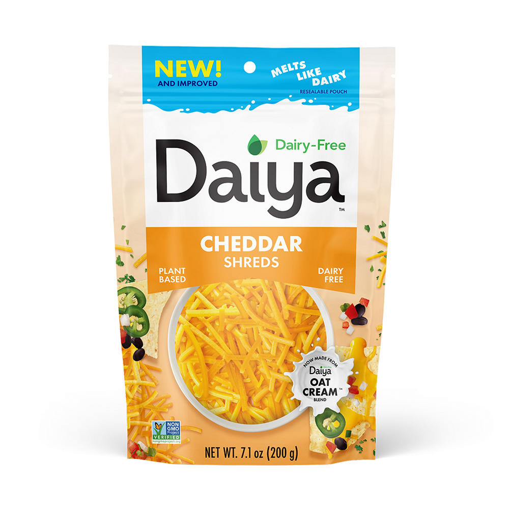 Daiya Dairy Free Cheddar Style Cheese Shreds, 7.1 oz