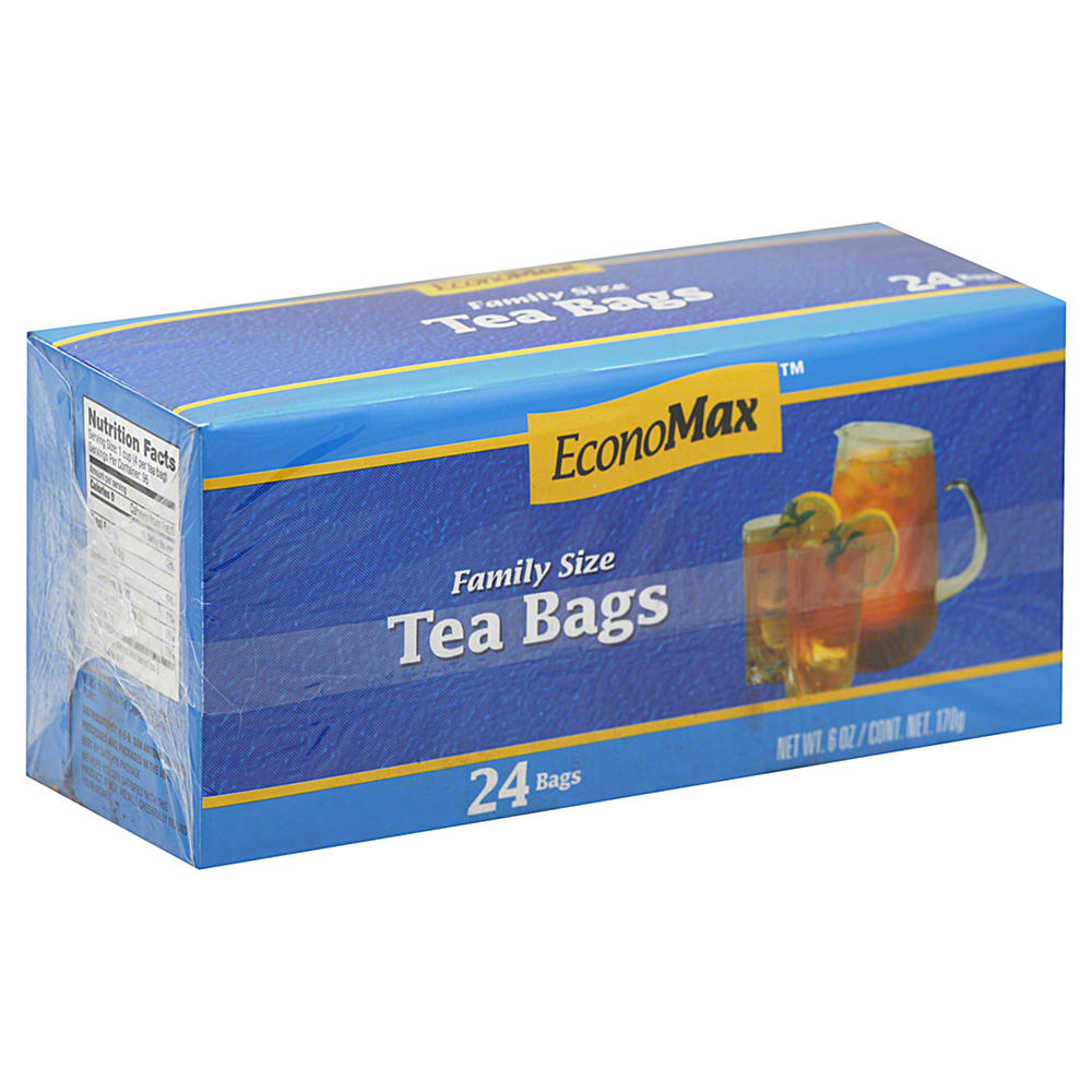 EconoMax Family Size Tea Bags, 24 ct