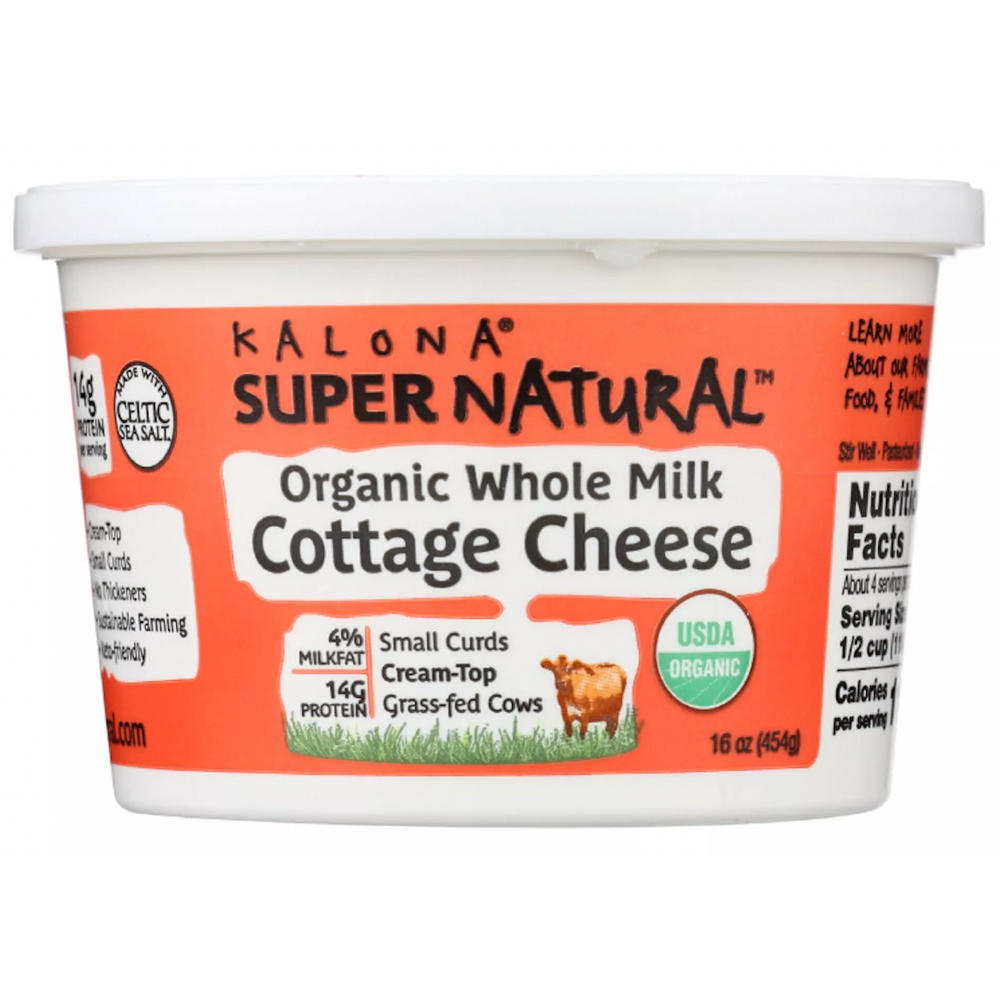 Kalona SuperNatural Organic Cottage Cheese, 16 oz