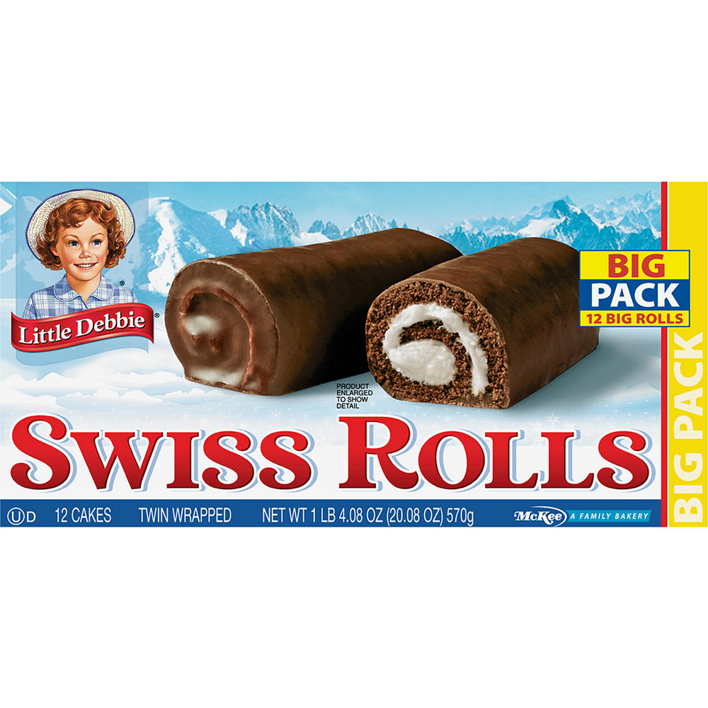 Little Debbie Swiss Rolls - Big Pack, 12 ct