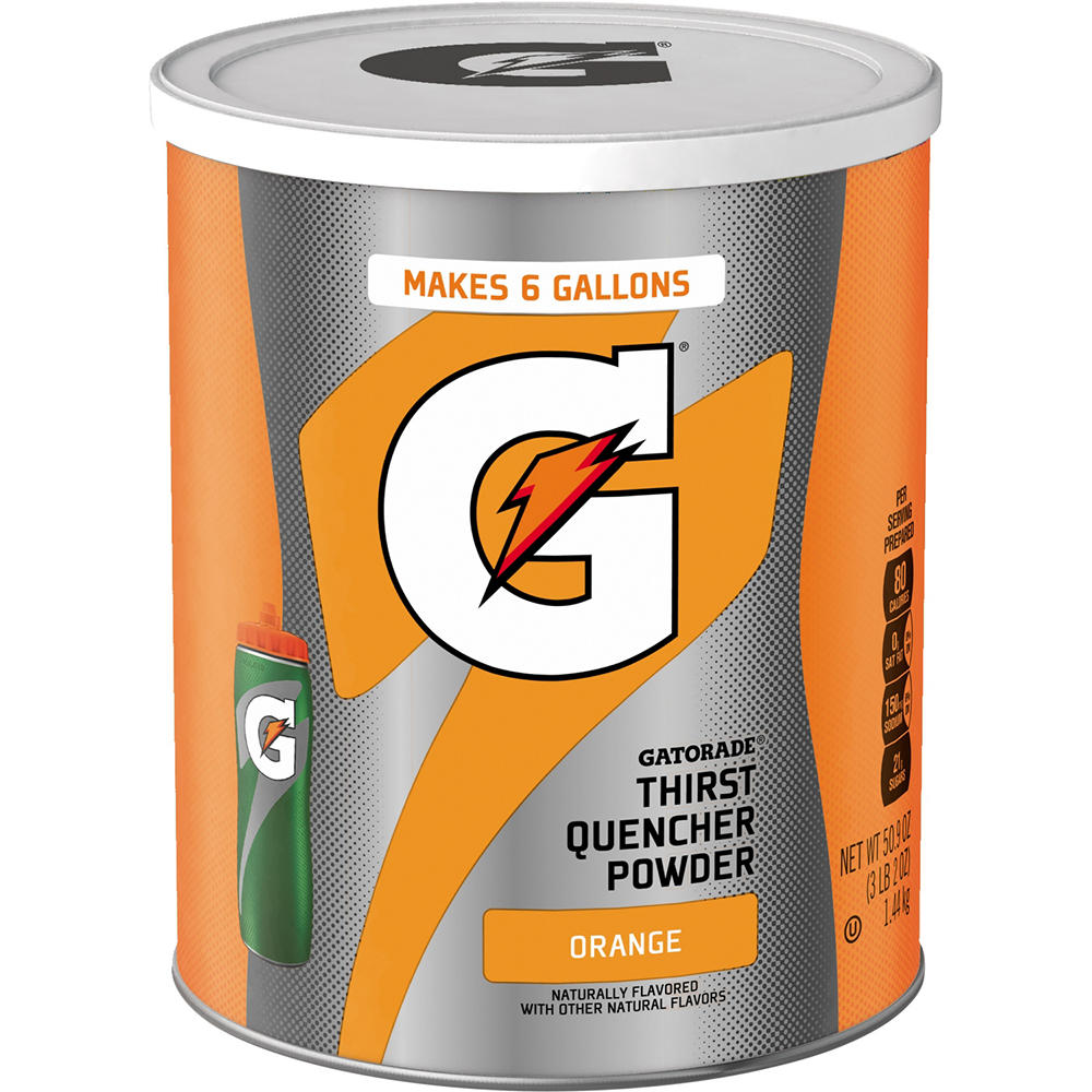 Gatorade G Series Thirst Quencher Powder Orange Drink Mix, 51 oz