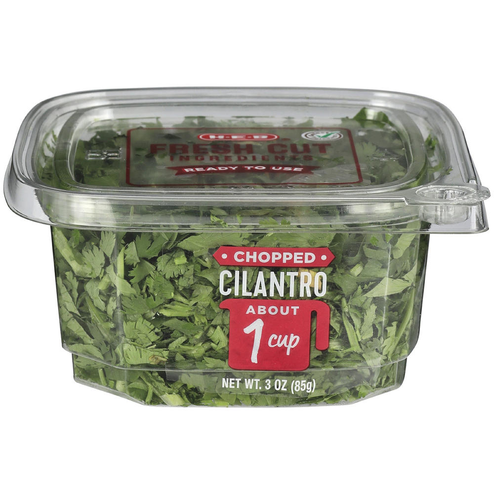 H-E-B Fresh Chopped Cilantro, 3 oz