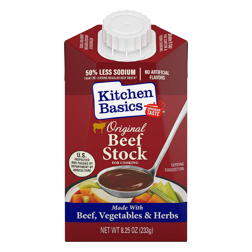 KITCHEN BASICS Original Beef Stock, 8.25 oz
