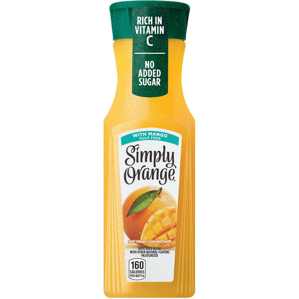 Simply Orange with Mango Juice Drink, 11.5 oz
