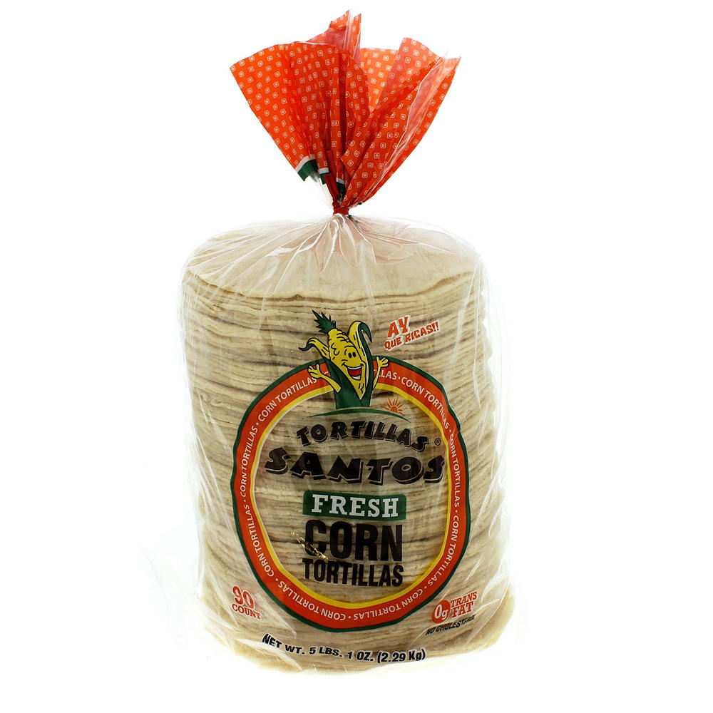 Tortillas Santos Fresh Corn Tortillas, 90 ct