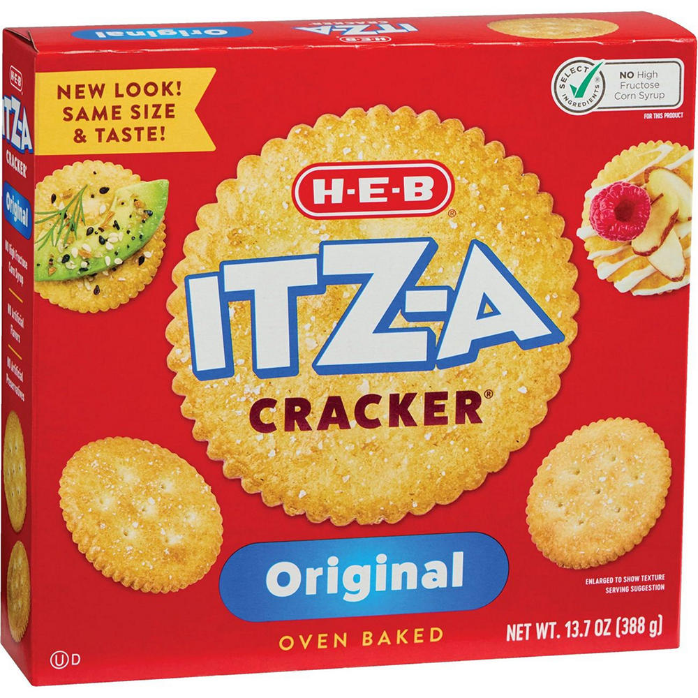 H-E-B Original ITZ-A Crackers, 13.7 oz