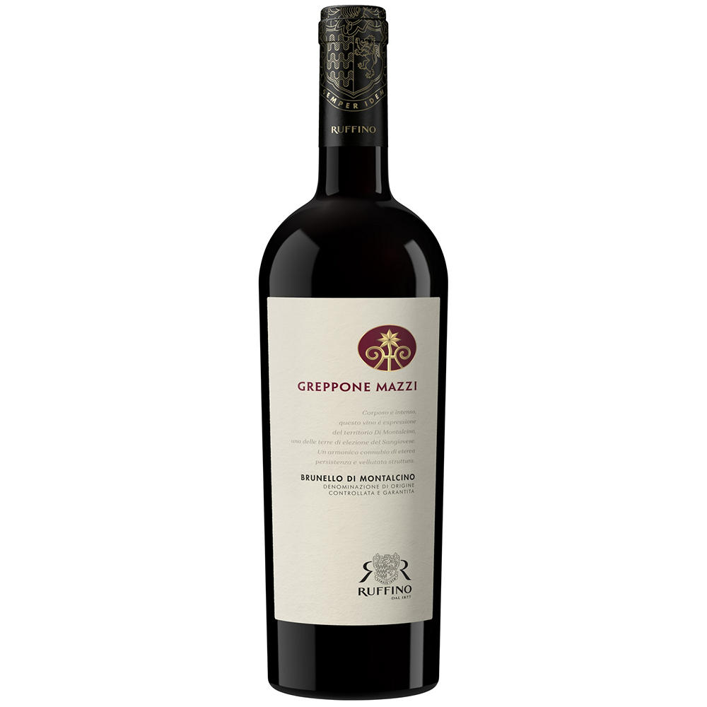 Ruffino Greppone Mazzi Greppone Mazzi Brunello di Montalcino DOCG Italian Red Wine, 750 mL