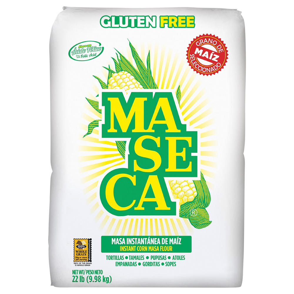 Maseca Instant Corn Masa Flour, 22 lb