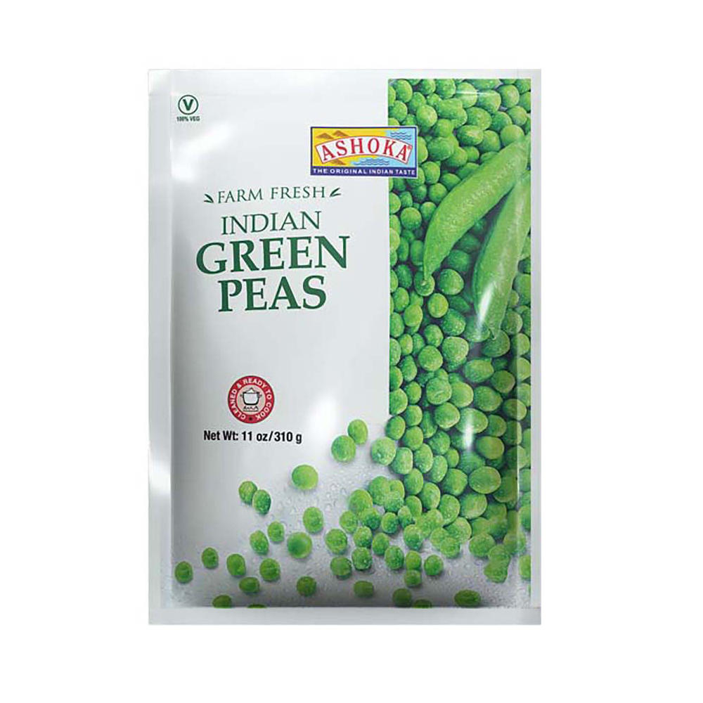 Ashoka Indian Green Peas, 11 oz