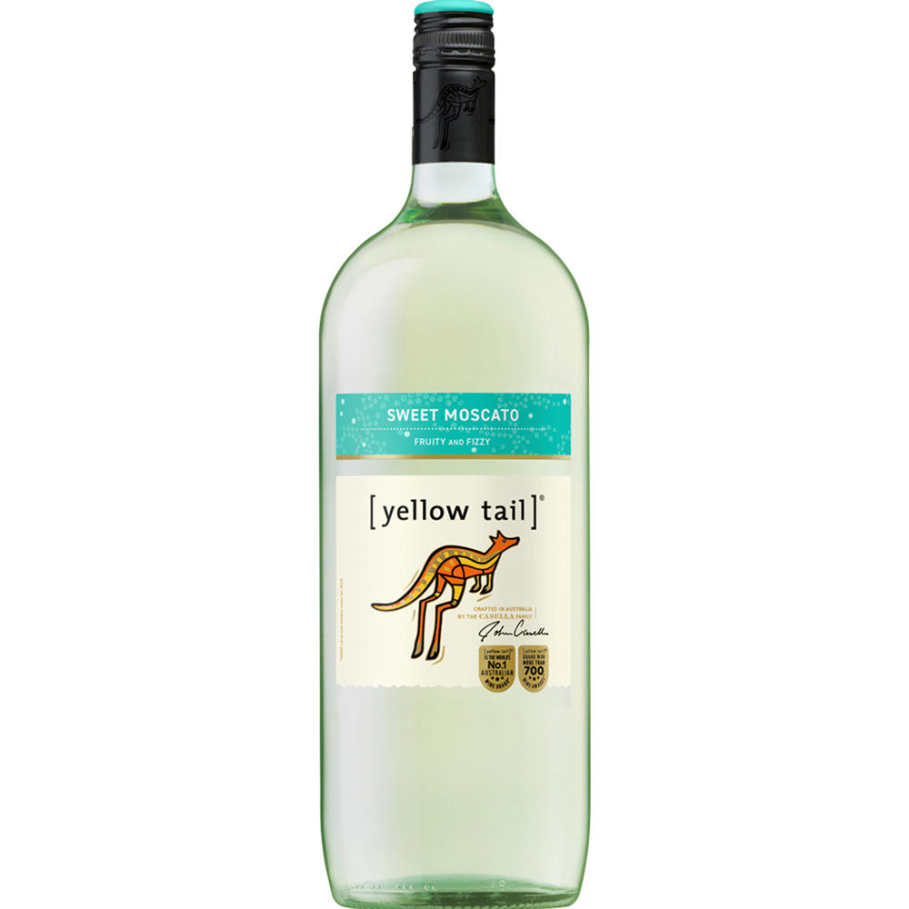 Yellow Tail Moscato Australia White Wine, 1.5 L