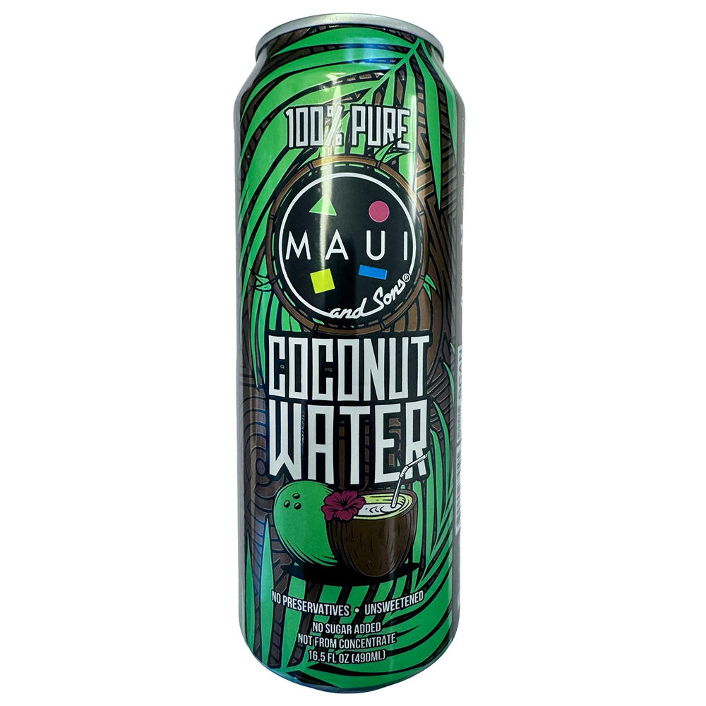 Maui & Sons 100% Pure Coconut Water, 16.5 oz