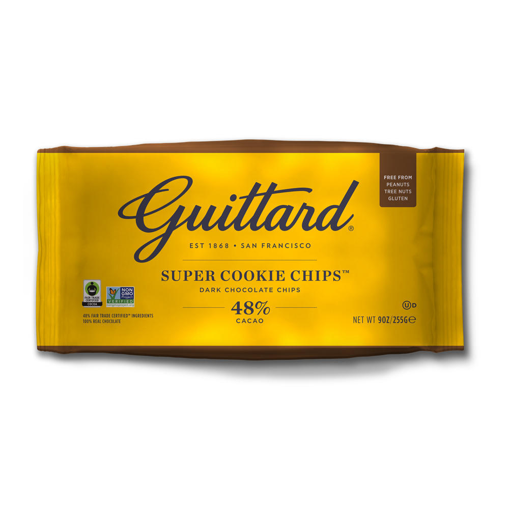 Guittard 48% Cacao Super Cookie Chocolate Baking Chips, 9 oz